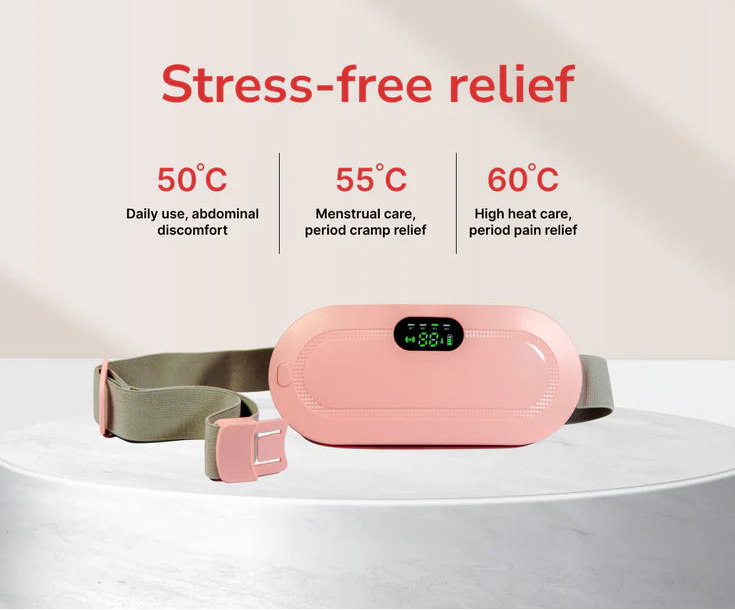 WellCart™ Menstrual & Period Pain Relief Belt with Heat & Massage