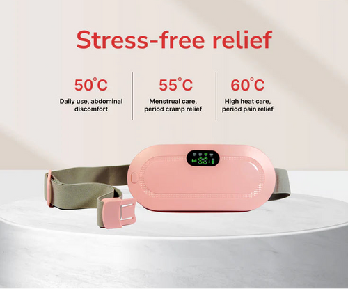 WellCart™ Menstrual & Period Pain Relief Belt with Heat & Massage